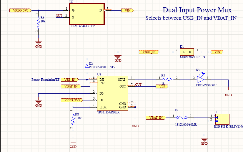 Power Switching Schematic